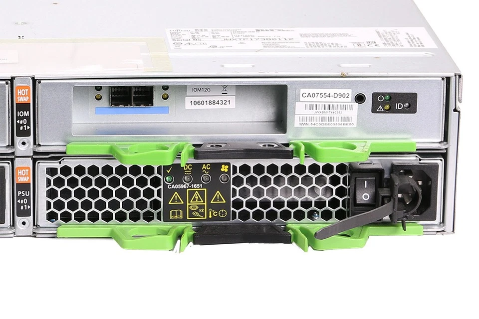 Fujitsu Eternus JX40 S2 Storage Expansion inkl. Rails / 24x SFF / 2x IOM12G - Bild 3 von 4