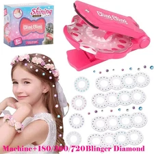 Blinger Diamond Styler Sparkle Hair Accessories 180/360 Gems Multicolour DesigCE