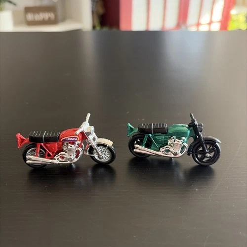 Matchbox Vintage Lesney Honda Motorcycle 2 Variations Looks Brand New