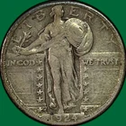 1924-S Standing Liberty Quarter Choice Very Fine VF+/XF Coin #40269