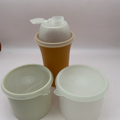 Vintage Tupperware Konvolut Quick Shake kleine Behälter Retro 70er Jahre 