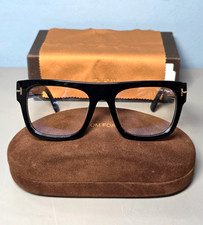 Tom Ford FAUSTO FT 5634 B 001 BLUE BLOCK Black Eyeglasses New 53mm -New