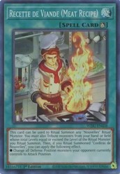 Recette de Viande (Meat Recipe) WISU-EN038 Wild Survivors Super Rare 1st Edition