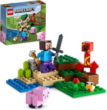 LEGO Minecraft Showdown with Creeper 21177 Toy Block Present Video Game Boys Gir