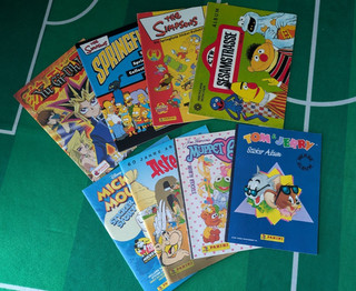 7 Blank 1 Sticker Albums Panini Merlin Americana Simpsons Mickey Sesame Street