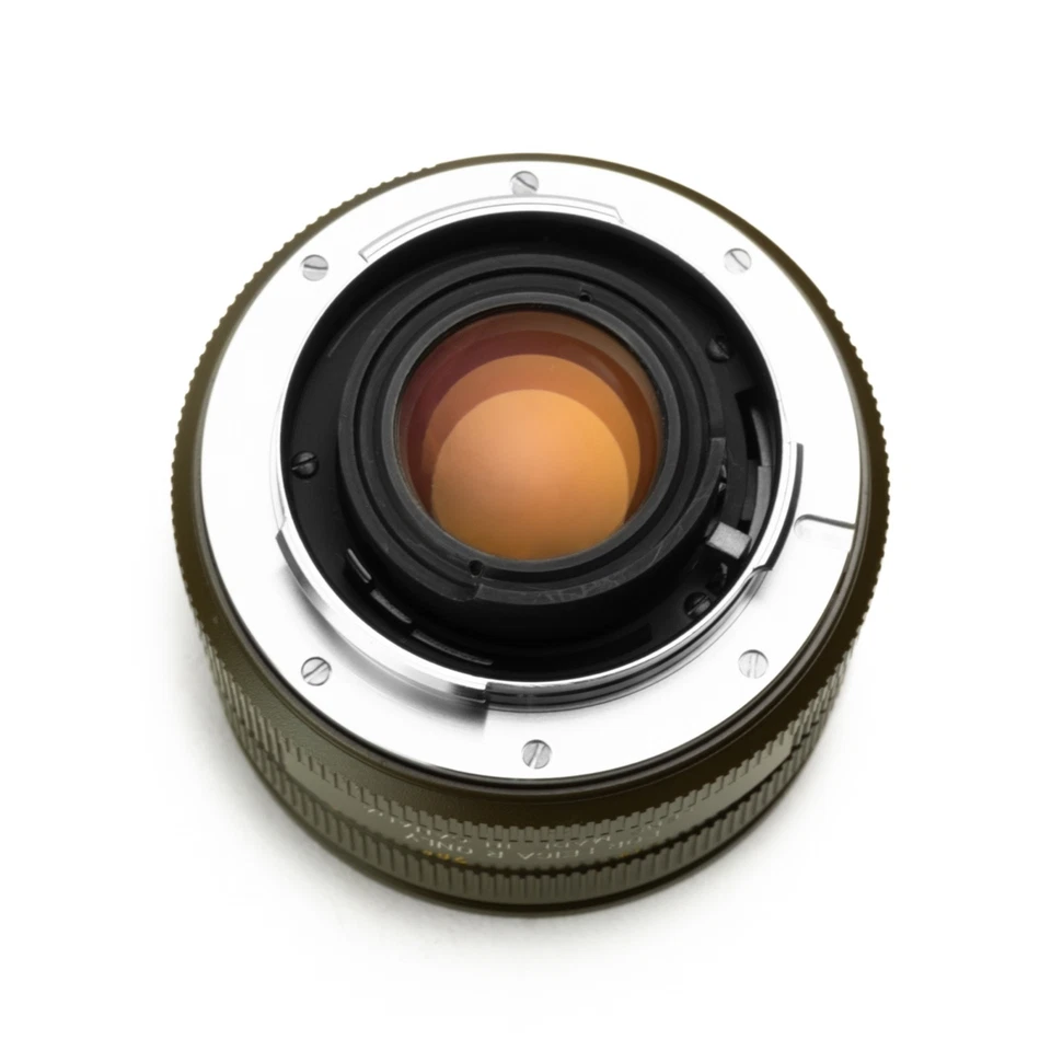 Leica R 50MM F2 Safari SUMMICRON-R V2 E55 1980s Olive Lens – EXC - Image 3 of 4