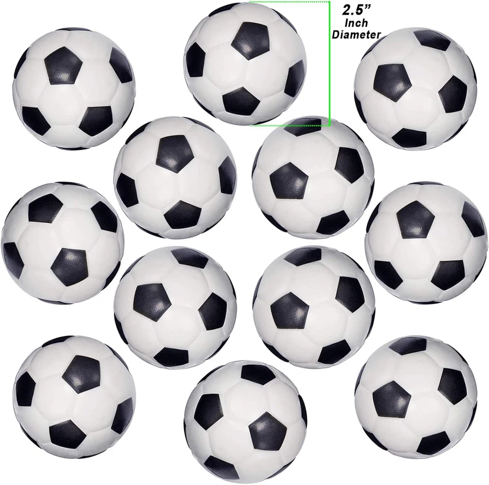 Mini Sports Balls for Kids Party Favor Toy, Soccer, Basketball, Football, Baseba - Image 3 of 4