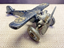 VINTAGE HUBLEY CAST IRON AIRPLANE