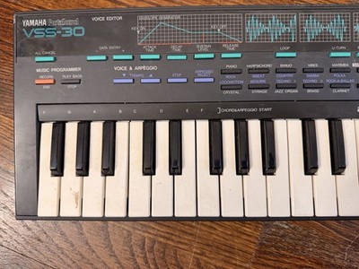 Vintage Yamaha VSS-30 80's Portasound Digital Sampler Portable Vintage Yamaha VSS-30 80's Portasound Digital Sampler Portable