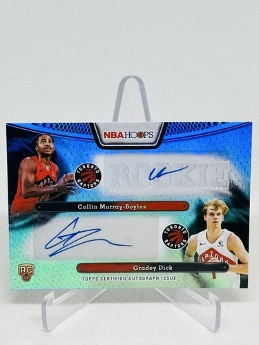 2025-26 Topps NBA Hoops Collin Murray-Boyles/Gradey Dick Dual RC Auto #RVD-CG