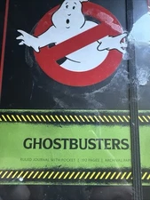 Ghostbuster Ruled Journal with Pocket-192 Pages- Archival Paper