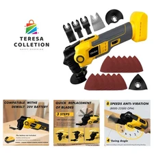 Anti-Vibration Oscillation Tool Kit for Cutting, Grinding & Sanding - Tool Only