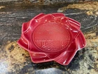 1960 Red Wing Pottery Hiawatha Bridge Souvenir Plate  Ashtray Eisenhower