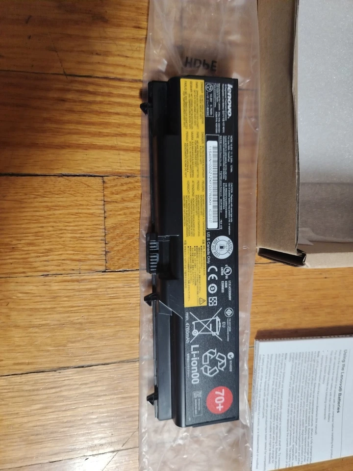 Lenovo 70+ 6 Cell 57Wh Laptop Battery for Lenovo ThinkPad - Image 2 of 4