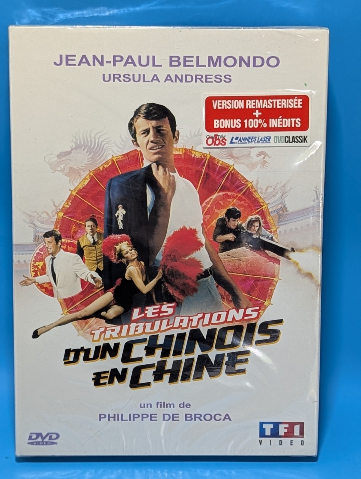 Les Tribulations d'un Chinois en Chine DVD Remastered Jean-Paul Belmondo Sealed