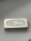 VINTAGE Mocatta & Goldsmid 1000 Grains Silver Bar - "Mocatta Metals Corp"
