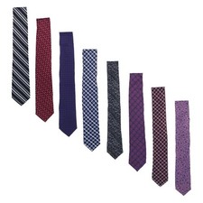 The Men's Store Bloomingdales Assorted Neck Ties Adjustable Silk One Size New