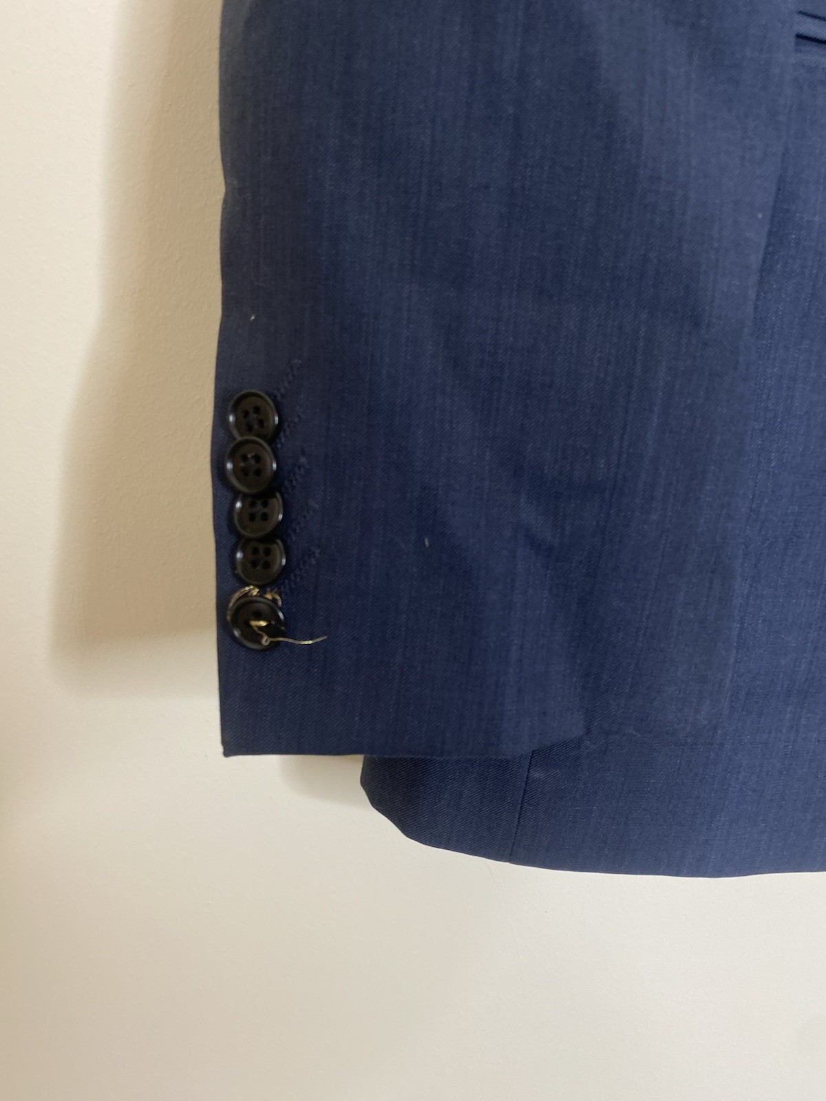 Partrick Cox Blazer Size medium Blue 2 Button Jacket Smart occasion 42 in chest image 4