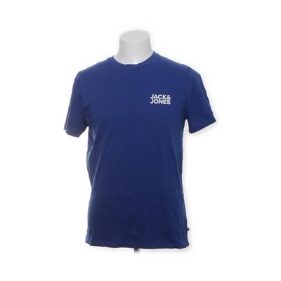 Jack & Jones, T-shirt, Größe: L, Blau, Print, Herren #w11