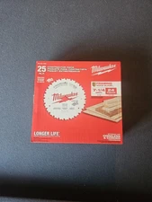 Milwaukee 48-40-1723 7-1/4" 24T Worm Drive Framing Circular Saw Blades - 25 pk