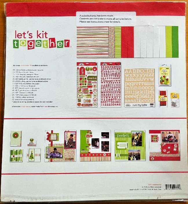 2005 Doodlebug Designs inc Christmas Scrapbook Kit Cynthea Sandoval NEW/SEALED
