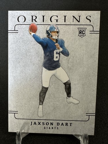 Jaxson Dart #12 — 2025 Panini Origins Blank Slate football card