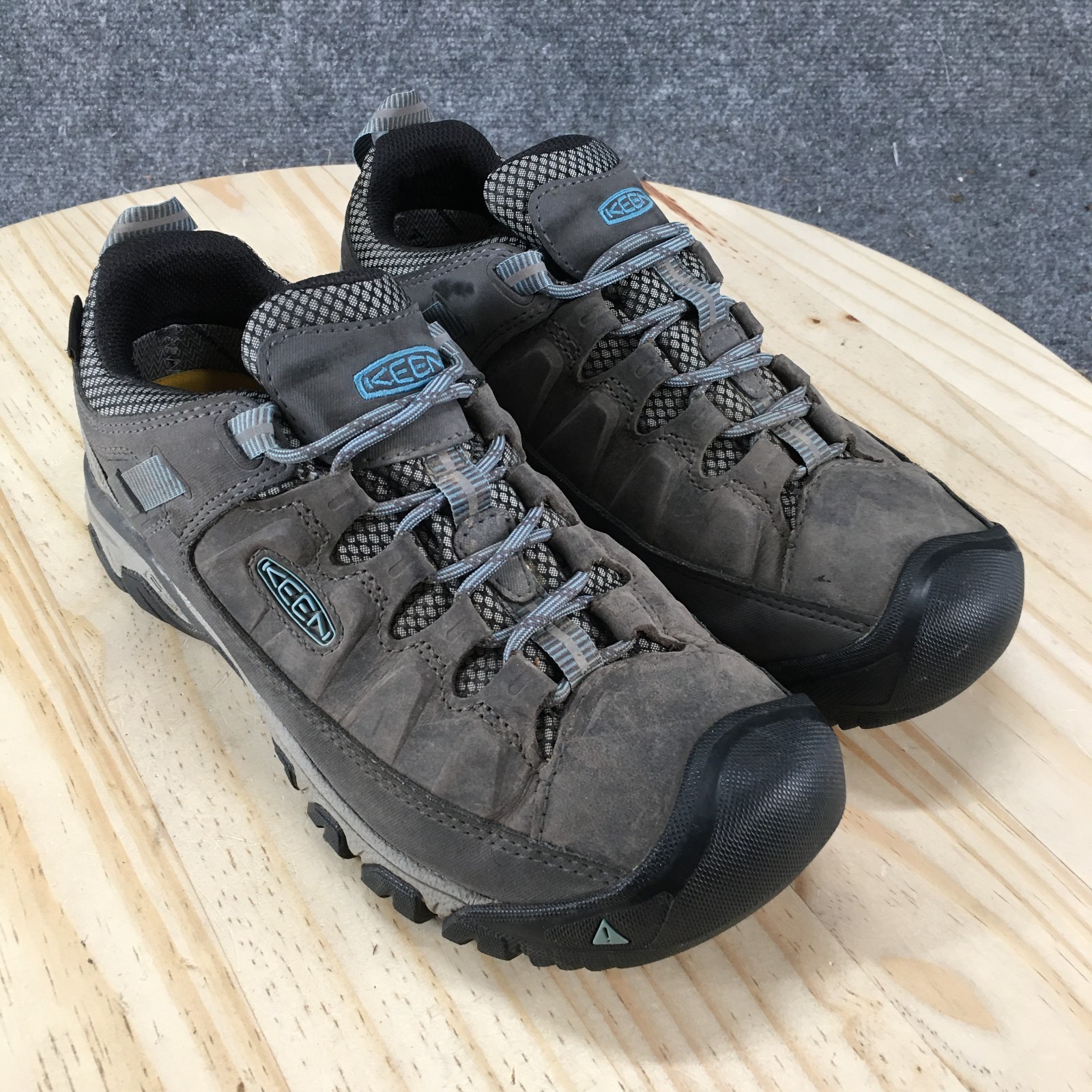 Scarpe Keen donna 9 Targhee lll basse impermeabili escursionismo pelle grigio trekking pizzo