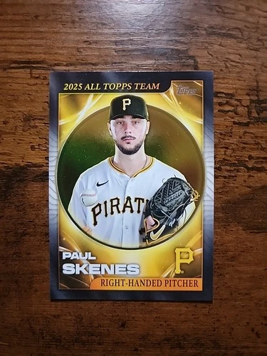 2026 Topps Series 1 Paul Skenes 3 Card Lot