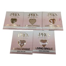 P Louise Pro Living Single Pressed Pigment Pan Bundle 5 Shades Neutral Earthy