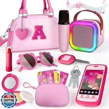 Play Purse for Little Girls, Kids Purse with Pretend Play Princes