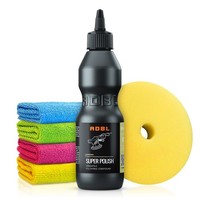 Adbl Politur Set Super Pollish Feinschleifpolitur Pad 125Mm Mikrofaser 200Ml