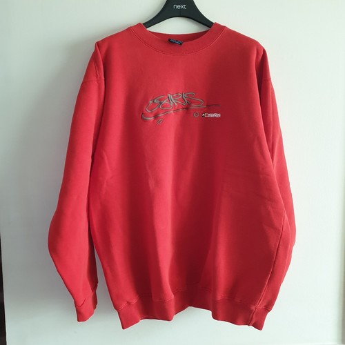 Osiris 90s Sweatshirt Retro Embroidered Logo Red Size Extra Large in VGC - Imagen 15 de 18
