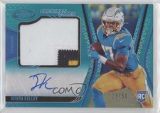 2020 Certified Mirror Teal 23/50 Joshua Kelley #240 Auto 0lv2