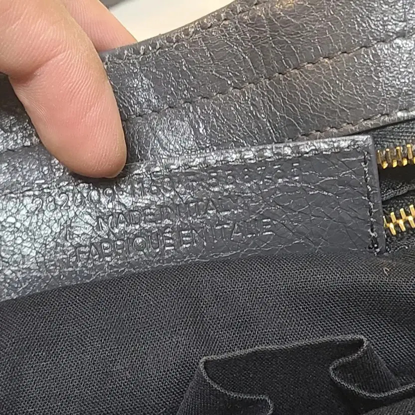 Balenciaga Motor Bag Leather Shoulder Bag with Accessories thumbnail 12