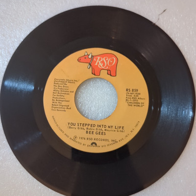 BEE GEES You Stepped Into My Life / Love So Right RSO 859