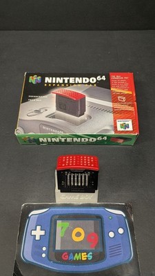 Nintendo 64 N64 Expansion Pak Pack NUS-007 in Box Official OEM BOXED IN W/BOX