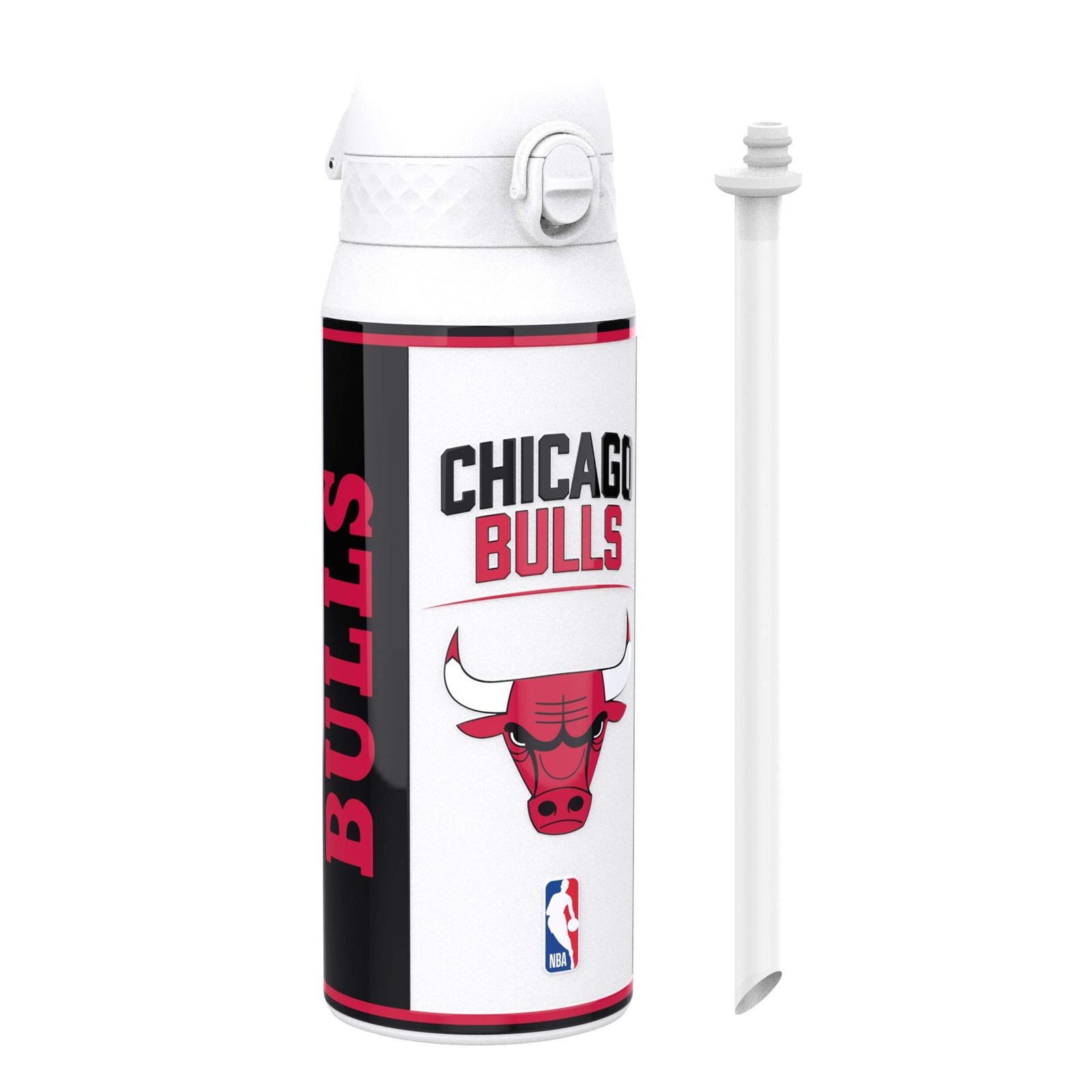 NBA x ION8, Insulated Steel Bottle, Chicago Bulls, 750ml (24oz)