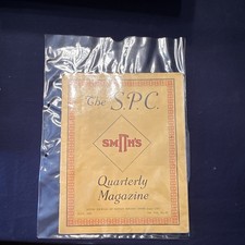 S.P.C. Smiths Quarterly Magazine July 1933 Vintage Magazine Issue