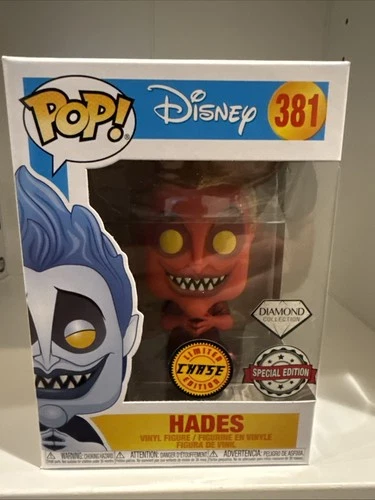 CHASE Funko Pop! Vinyl: Disney - Hades CHASE (Diamond Glitter) Exclusive #381