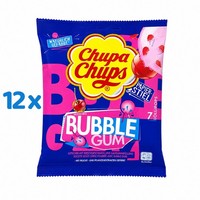 Chupa Chups Maxi Bubble Gum Kirsche 12X 126G Lollipops
