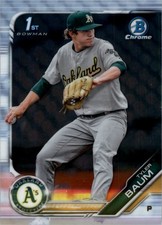 2019 Bowman Chrome Draft #BDC109 Tyler Baum - BB