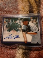 2007 Upper Deck - Star Signings Aaron Cook #SS-AC (AU)