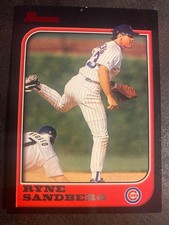 1997 Bowman RYNE SANDBERG CUBS NEAR MINT BASEBALL CARD