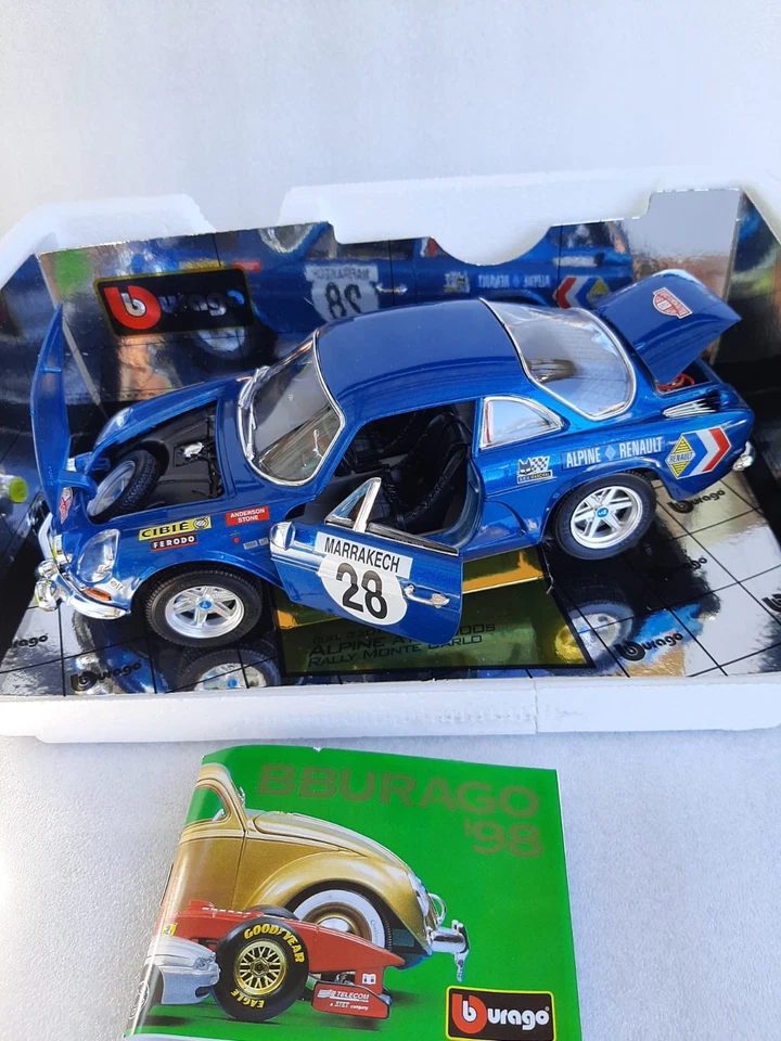 Modellino Auto Alpine A 110 -Rally Di Monte Carlo 1971 - Scala 1:16 - Immagine 2 di 4