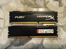 KINGSTON HYPERX 8GB (2X4GB) DDR3 1333MHz PC3-10600 1.5V HX313C9FBK2/8