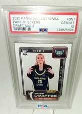 Panini 2025 Instant WNBA Paige Bueckers Draft Night #DN-1 RC /67412 PSA 10