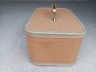 Lady Baltimore Train/Cosmetic  Hardcase w/ Mirror Peach Beige — photo 4