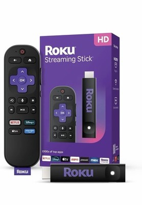 Roku 3840R Streaming Stick HD Media Player with Voice Remote   2025 Model
