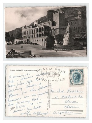 AK - Fürstenpalast Monaco Le Palais du Prince Monte Carlo POSTED