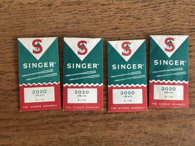 11 x Vintage Nähmaschinennadeln für Singer 2020 3-16 Größe 16 